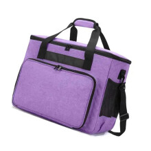 Sewing Supplies Organizers With Fasteners Portable Polyester Thread Storage Purple Compartments For Craft Projects
