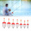 7PCS EVA Leucht Boje Rohr Licht Stick Schaum 12