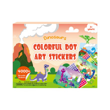 Veilige en herbruikbare cartoonthema Dot Art-stickerset-Prinses