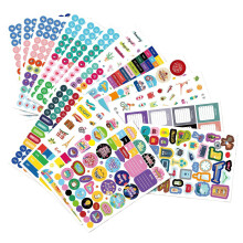 16 vellen planning scrapbooking stickerset dagelijkse planners
