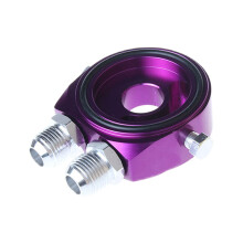 Industrial Hydraulic Adapters Fitting Mounting for Oil-Purple