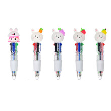 Intrekbare veelkleurige pen 4 kleur-in-1 balpennen voor-5