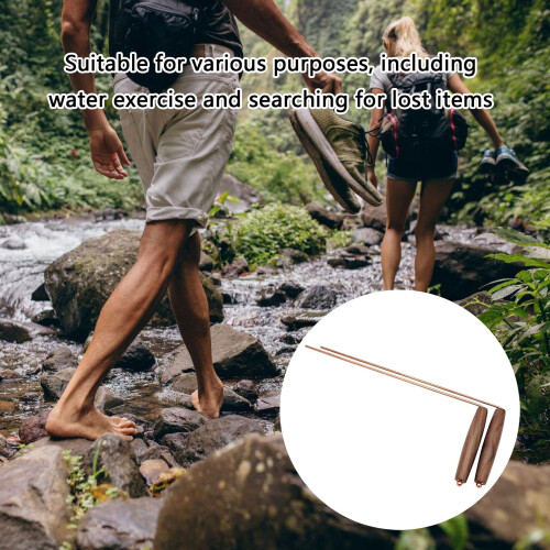 Dowsing Rod with Wood Handle for Water Witching Paranormal 2