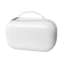 Breast Pump Travel Bag Nursing Storage Waterproof Insulated Carry Case Portable Adjustable Wearable Container 30x20x14cm White