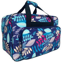 Sewing Machine Tote Bag Front Pocket Storage Bag For Sewing Machine And Accessories Portable Carrying Case Blue