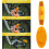 Highly Reflective Spoke Reflectors for Road, Mountain, 's Bikes 3