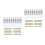 40 Pcs 86 Switch Fixer Support Rod Repair Galvanized Iron 2