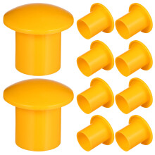 2 Pieces Rebar Steel Cap Compression-Resistant Caps