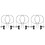 6 Sets Laptop Computer Notebook Lock Security Cable With Key 6