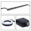 Macro LED Ring Flash Light Kit with 8 Adapter Ring 5