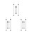 12 Pcs Plastic Plant Flow Meter 8