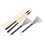 Drumstick-Bürstenset, komfortabler Griff, robuste 5