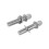 2PCS Eisen Trommel Engen Schraube Edelstahl 2