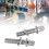 2PCS Eisen Trommel Engen Schraube Edelstahl 12