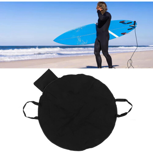 Wetsuit Changing Mat, Oxford Cloth, Foldable Surf Bag, Black 1