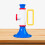 Kunststoff-Horn-Spielzeug, lebendige Farbe, 6