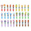 Stylo à bille multicolore 4 couleurs en 1, stylos d'écriture-30 1