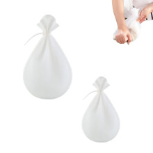 Pack of 2 Silicone Kneading Bags, Dough Bag, Dough Bag, Mixing Bag, NonStick Silicone Bag, Kitchen Supplies for Making Pizza, Bread, Pastries