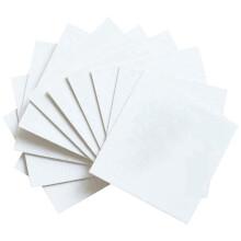 Childrens Craft Pulp Veilig uitbreidbaar-10 kleine vierkante wit