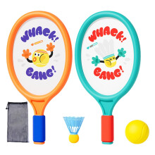 Badminton racket 's badminton racket for the garden, with carrying bag, Outdoor games, Sports for children, family