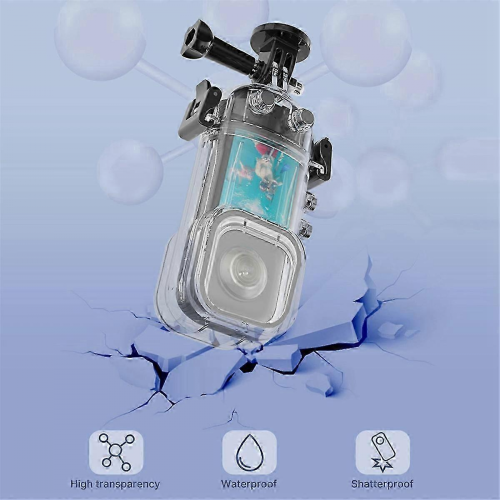 compatible with Insta 360 X3 Waterproof Case Action Camera Accessories Diving Case 50 Meter Panoramic Camera Pro 2