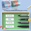 Rouleau de bande correctrice rechargeable de 5mm de large,-200m 5