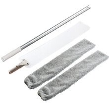 Retractable Gap Dust Cleaner, Flexible Under Furniture Cleaning Tool with Extension Pole Adjustable Length (High Quality Microfiber, Bendable for Tigh