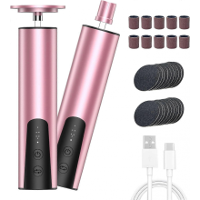 Electric Callus Remover Compatible with Feet(6 Speed), 2 in 1 Electric Foot File Nail