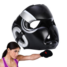 Boxing Headwear Boxing Head Guard for Adults Face Protection Equipment for Men and Women for Sparring, Taekwondo, Kickboxing