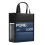 Handheld Book Carrying Bag Canvas File Organiser Bag-Black 1