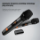 New Universal Microphone Home USB Wireless Microphone Live Broadcast Radio Digital Display Microphon 5