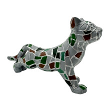 Schöne Katzenstatue, Ornament-Dekoration für Desktops, Tische,