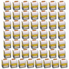 Packung mit 50 Geschenktüten in Rucksackform, funktionale-Blau