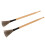 2Pcs Drum Stick Pinsel Holz Versenkbare Draht 2