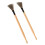 2Pcs Drum Stick Pinsel Holz Versenkbare Draht 4