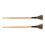 2Pcs Drum Stick Pinsel Holz Versenkbare Draht 9