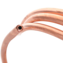 1m T2 Red Copper Spool 2/3/4/5/6/8/10/12/14/16mm Copper Tube Air Conditioning Copper Tube Soft Tube 99.9% T2 Copper DIY Cooling (Color : OD 4 x T 1)