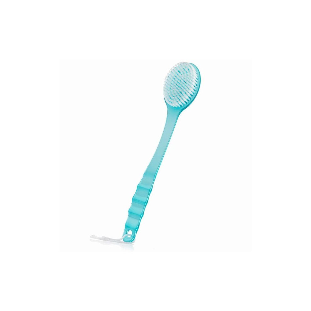 Shower Body Scrubber, Back Scrubber With Soft Bristles And Long Handle For Gentle Exfoliation And Luxurious Spa Experience