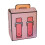 Geschenkboxen in Form einer Schultasche, Abschlussfeier,-Rosa 1