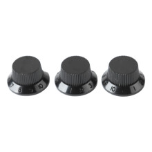 3Pcs Gitarre Control Knob 1 Volumen 2 Ton Fit Top