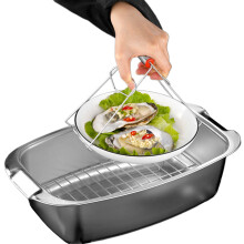 Große Fisch-Dampfgarer, Kochtöpfe, Edelstahl, gedämpfte