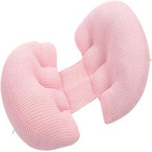 Travesseiro de gravidez que aumenta o conforto, oferece suporte para todo o corpo com costuras elásticas clássicas avançadas, design ajustável