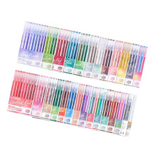 Stylo à encre gel de couleur fluorescente, 0,6 mm,-234 pièces