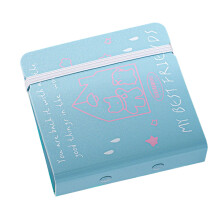 40 Pocket Photo Album 3Inch Photo Card Organiser For 3Inch-Blue