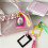 Étui de protection de carte transparent Double couche,-brun 3