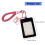 Étui de protection de carte transparent Double couche,-brun 4