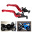 Motorrad Kupplung Brems Griff Hebel CNC Aluminium 11