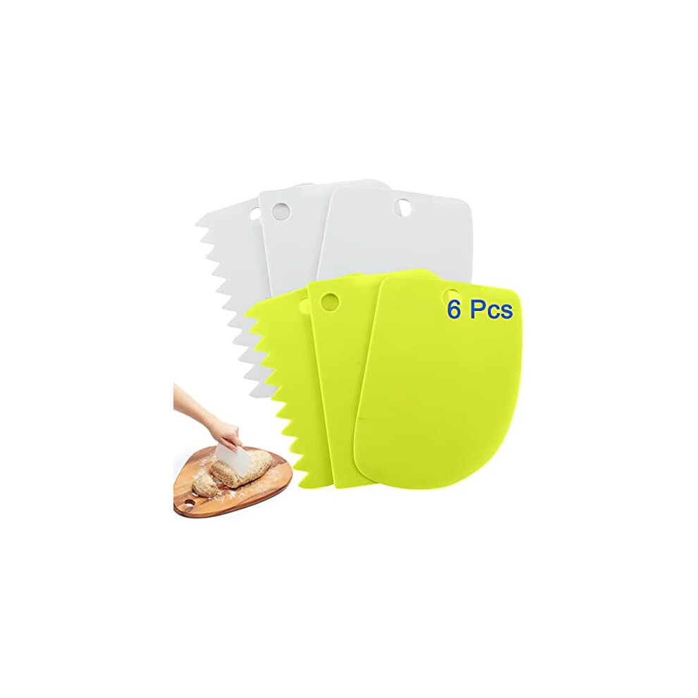 Food-Grade Material Cake Smoother Dough Scraper, Your Essential Companion For Effortless Baking 9155353286043