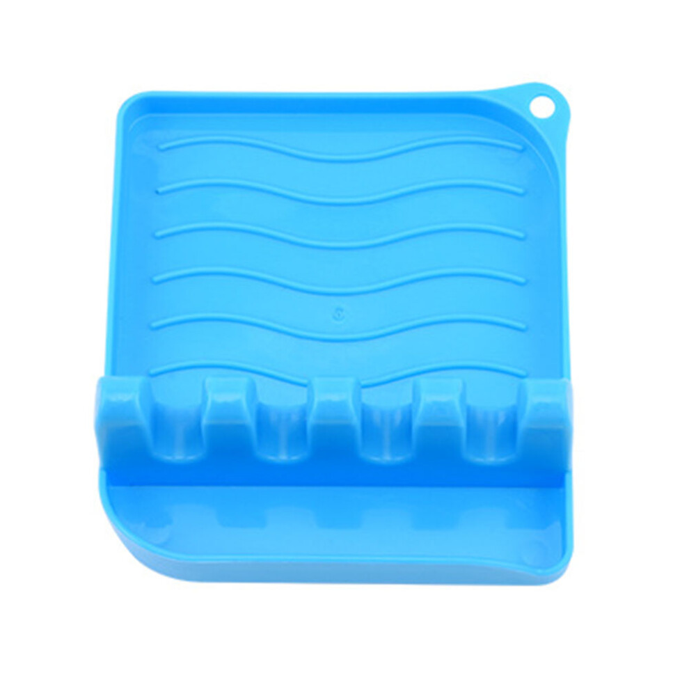 Heat-Resistant Silicone Utensil Rest, Non-Slip Base & Drip Pad Ensures Clutter-Free Cooking For Kitchen Countertops & Stove Top 9155353283363