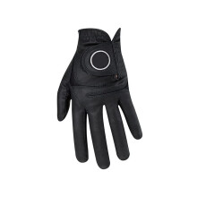 Golf gloves Men's Comfortable breathable Wearresistant (Color : Black, Size : 25 Right Hand)